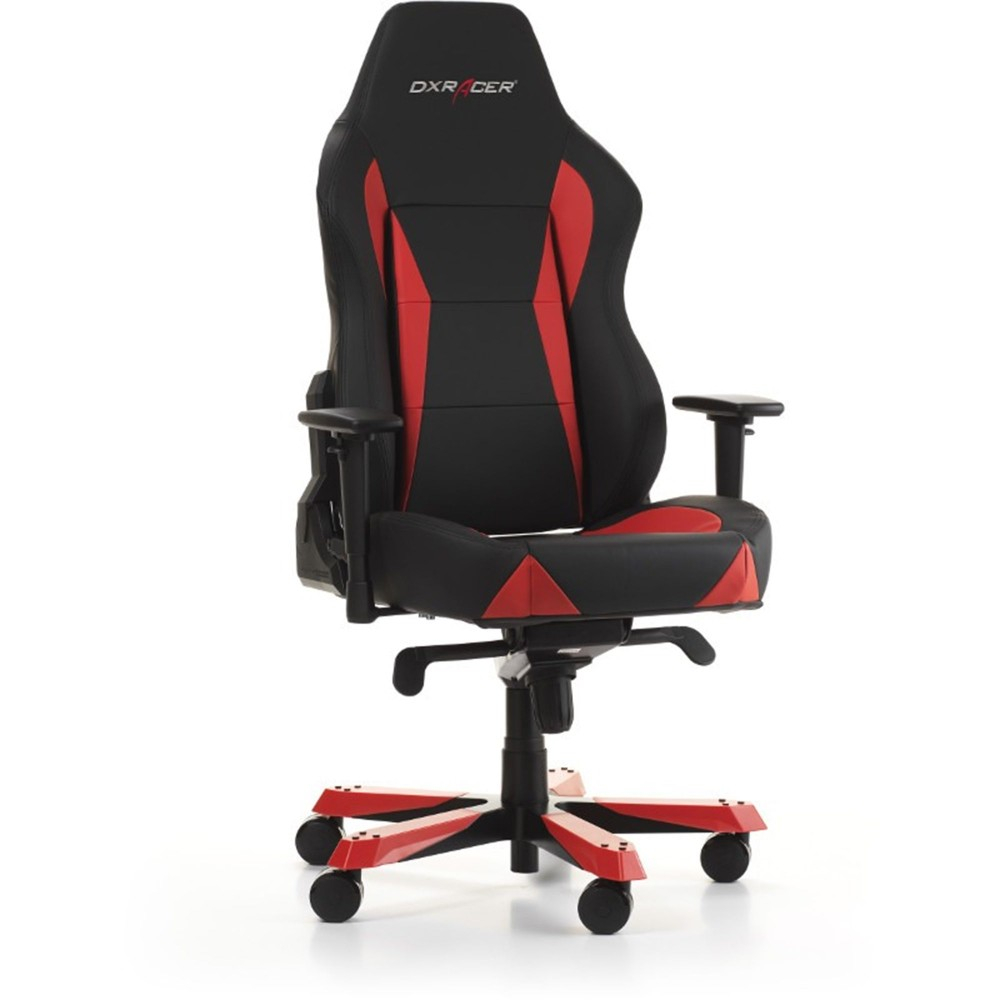 Scaun gaming DXRacer Work W0-NR, Negru/Rosu