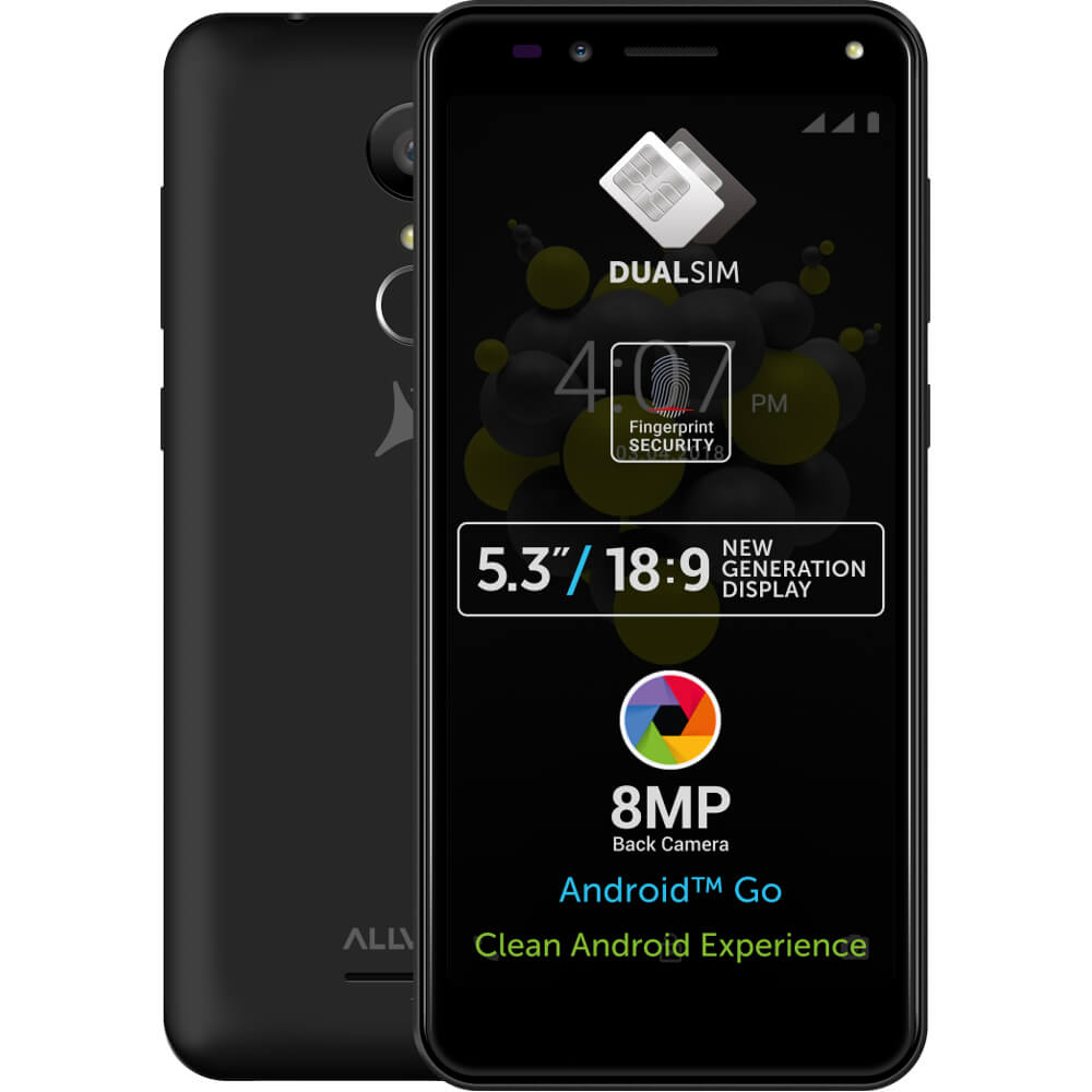 Telefon mobil Allview A9 Plus, 8GB, Dual SIM, Negru