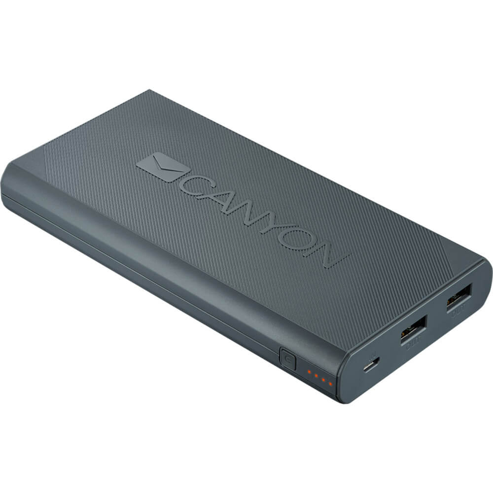 Acumulator extern Canyon CNE-CPBF160DG, 16000 mAh, Gri