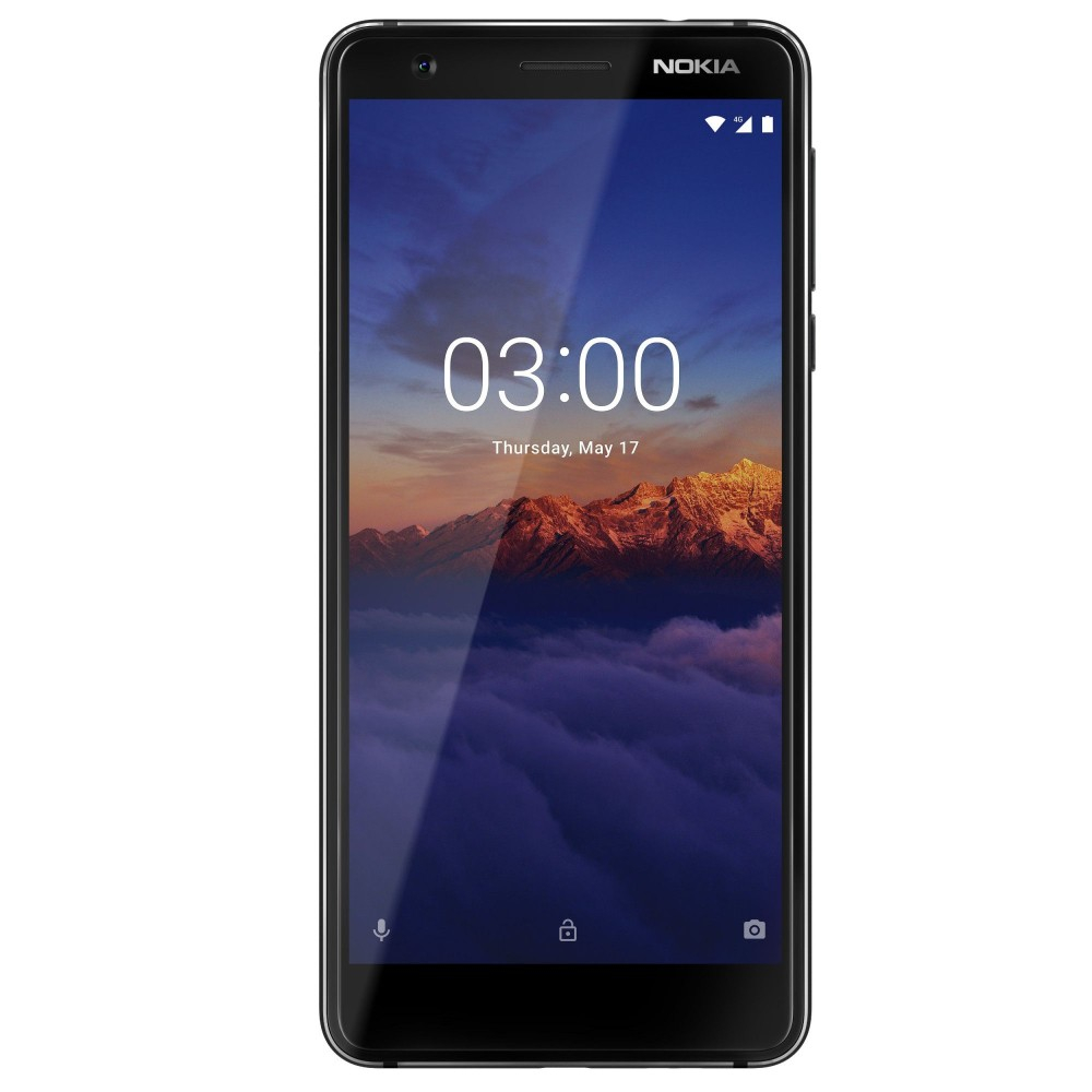 Telefon mobil Nokia 3.1 2018, 16GB, Dual SIM, Negru