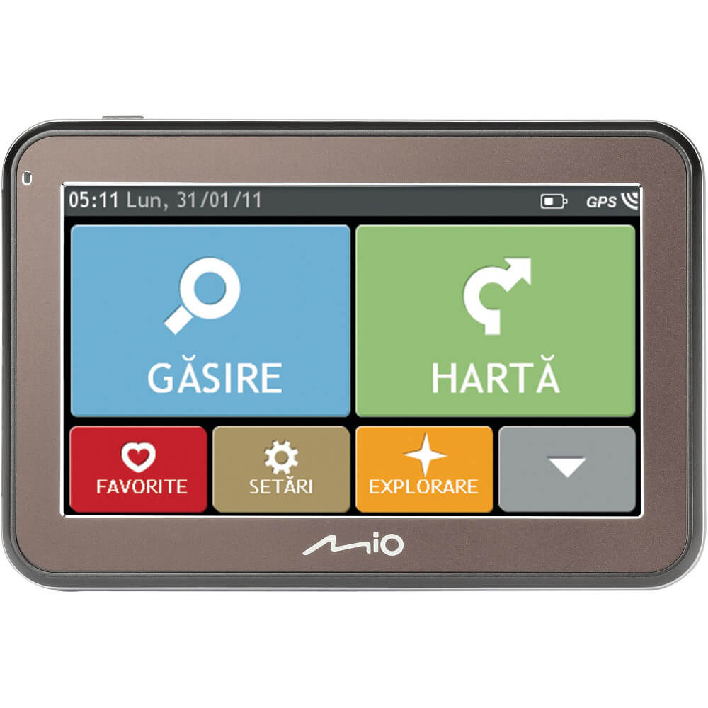 Navigatie GPS Mio Spirit 5400LM, 4.3 inch, Harta Romania