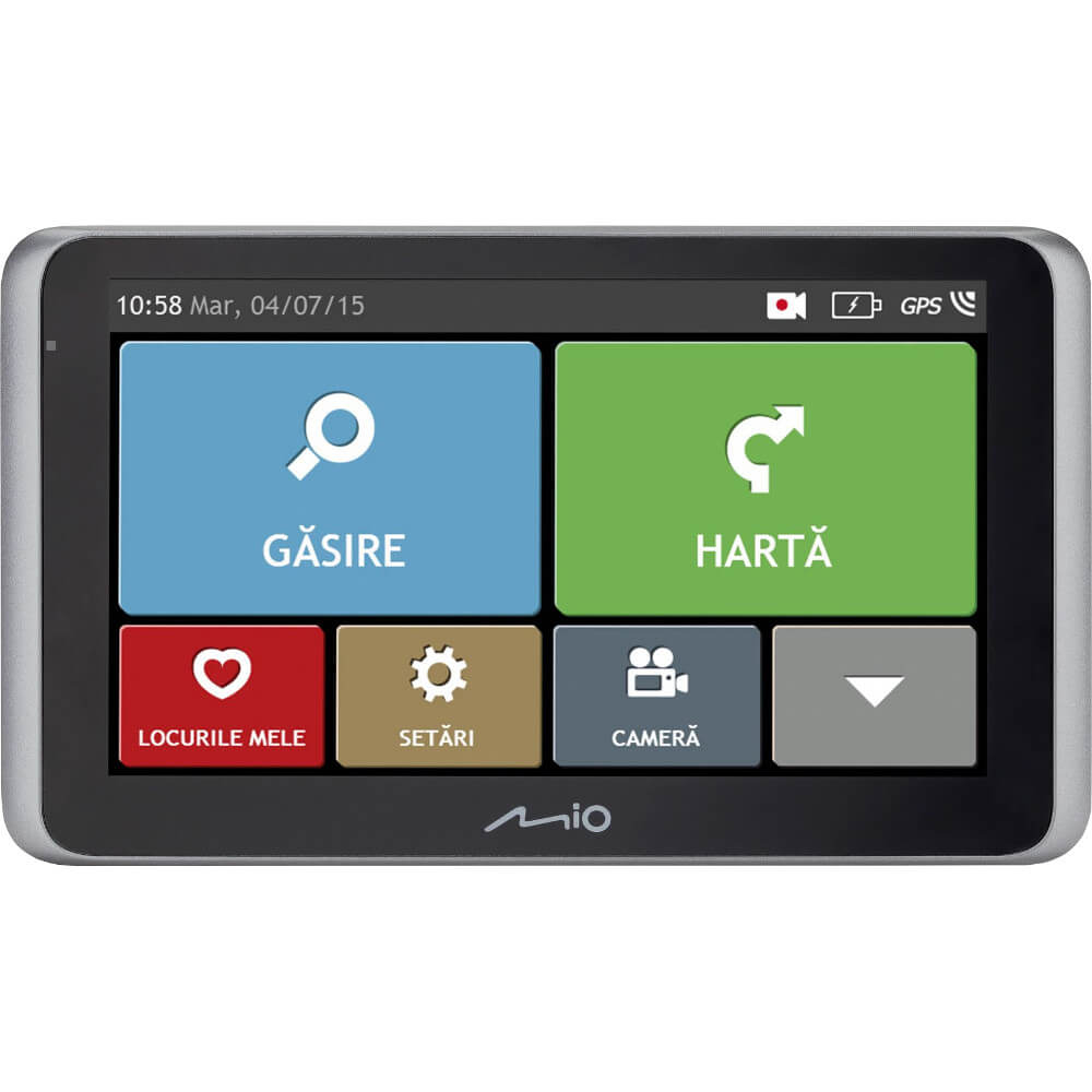 Navigatie GPS cu camera auto Mio MiVue Drive 55 LM TMC, Extreme HD, 5 inch, Full Europe + Update gratuit al hartilor pe viata