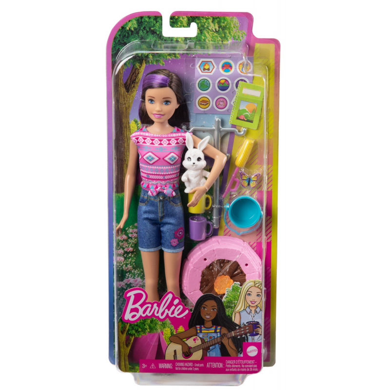 Set Camping Barbie, Papusa Skipper