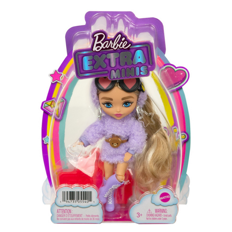 Barbie papusa Barbie extra mini blonda