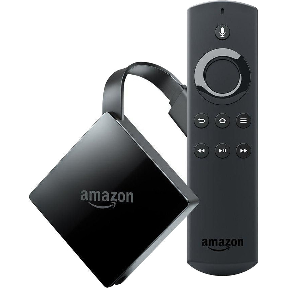 HDMI Streaming Media Player Amazon Fire TV, Generatia a 2-a, Control Vocal Alexa
