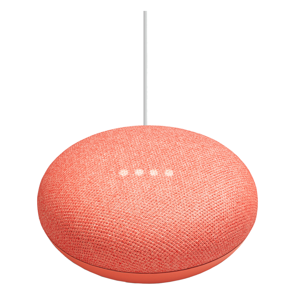 Boxa portabila inteligenta Google Home mini, Coral