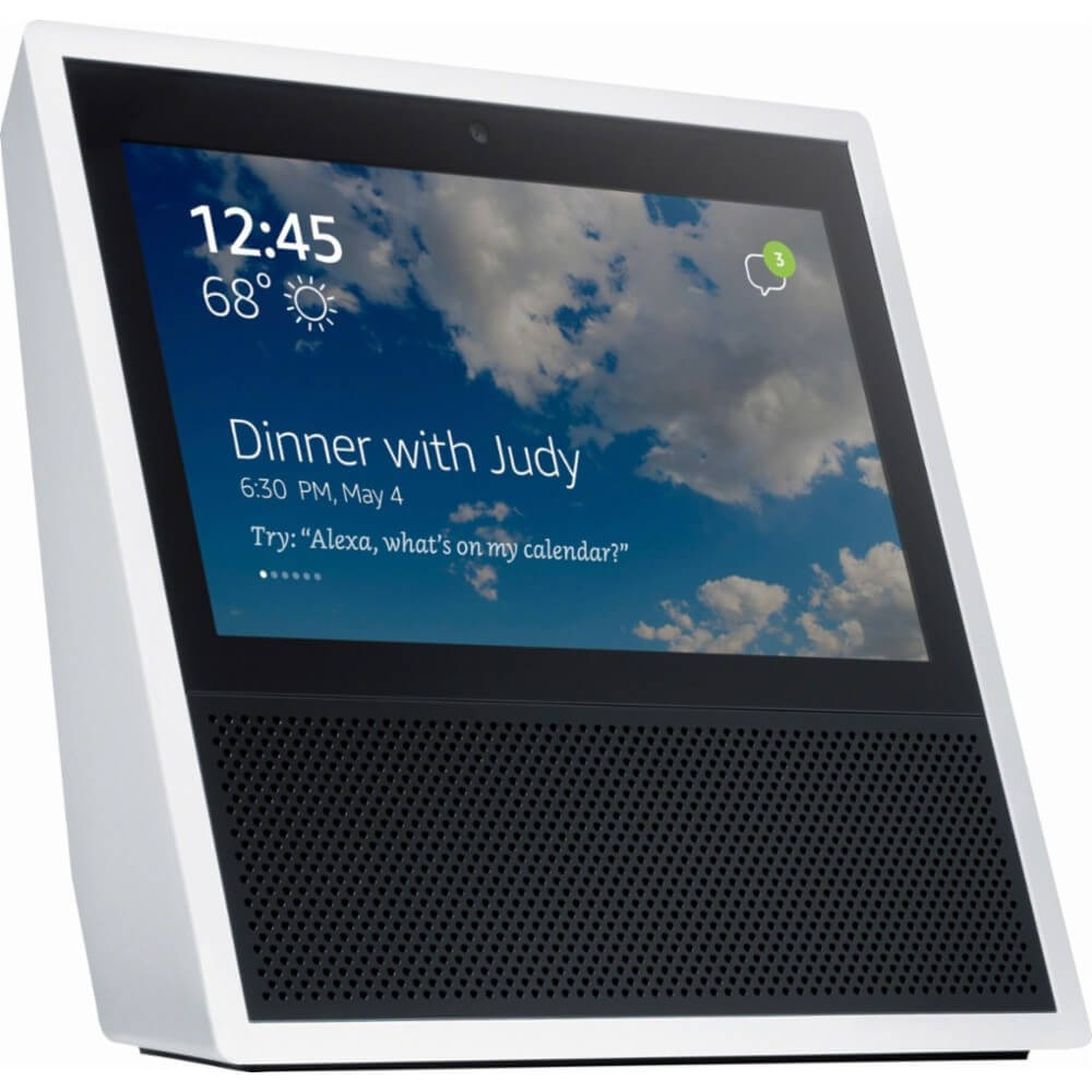 Boxa inteligenta Amazon Echo Show, Apelare video, Alb