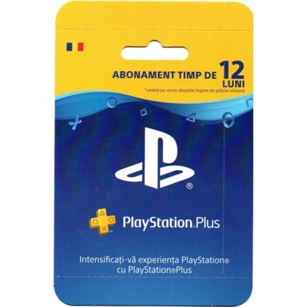 Card abonament PlayStation Plus RO PS4, Membership de 365 zile