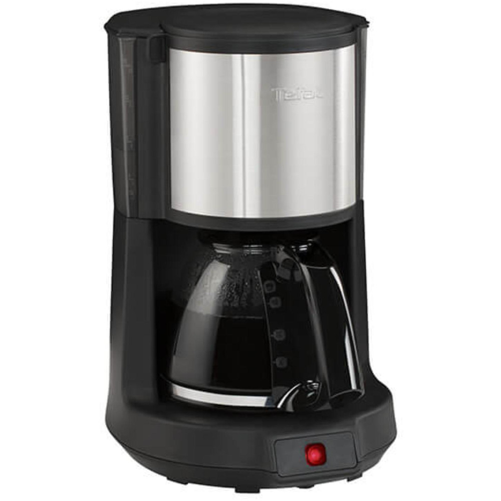 Cafetiera Tefal Subito Select CM370811, 1.25 l, 15 cesti, Argintiu