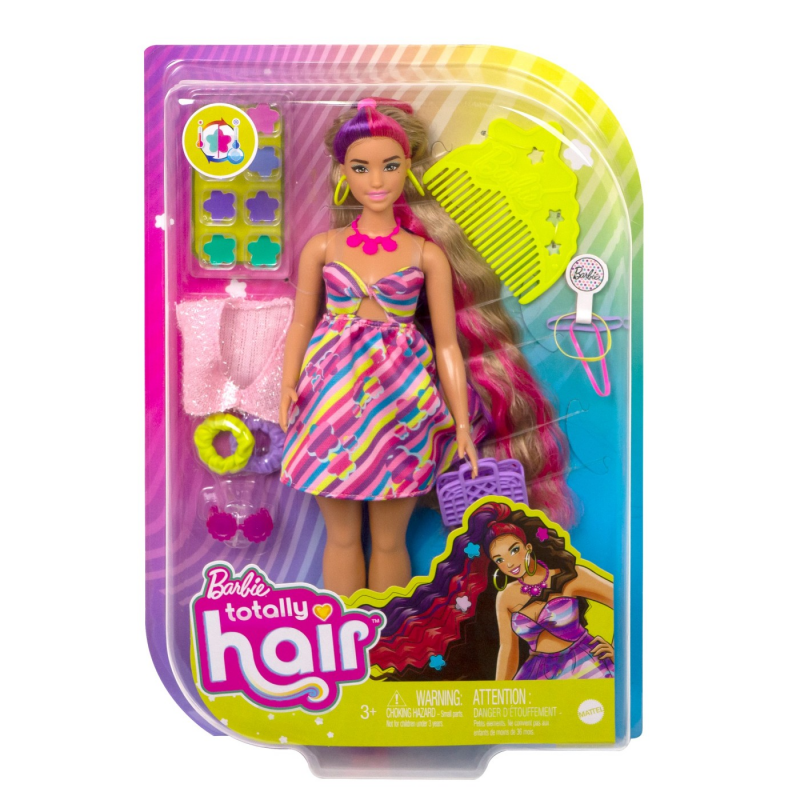Barbie totally hair, Papusa Barbie Satena
