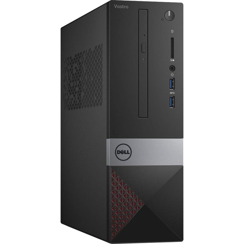 Sistem Desktop PC Dell Vostro 3268 SFF, Intel Core i5-7400, 8GB DDR4, SSD 256GB, Intel HD Graphics, Windows 10 Pro