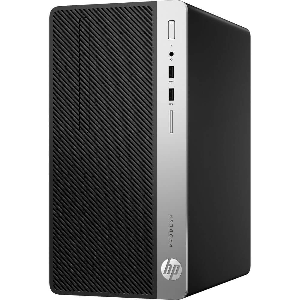 Sistem Desktop PC HP ProDesk 400 G4, Intel Core i7-7700, 16GB DDR4, SSD 512GB, Intel HD Graphics, Windows 10 Pro