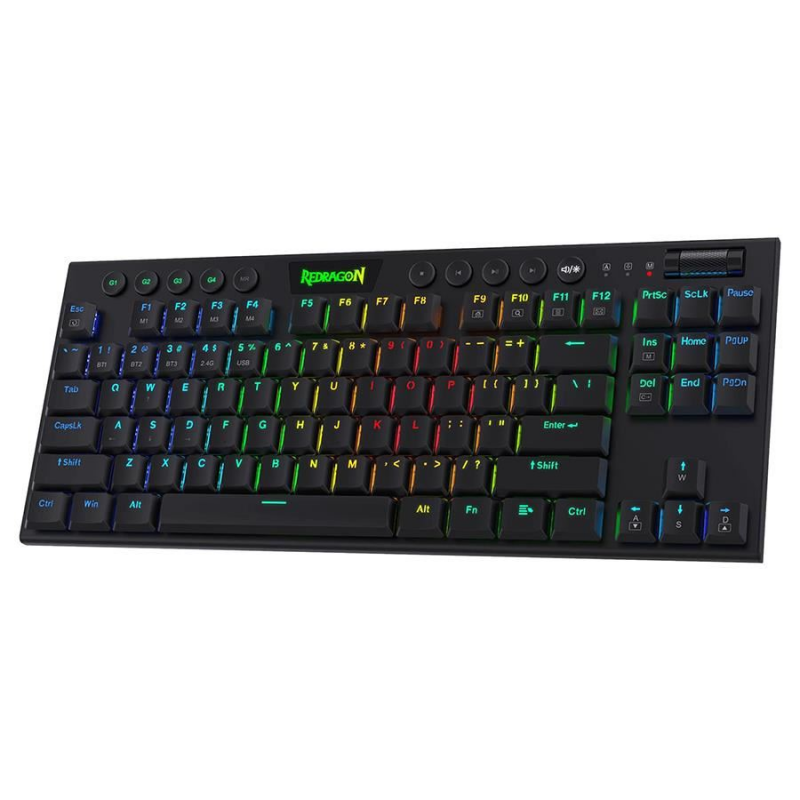 Redragon Horus TKL RGB Black Mechanical Keyboard Red Switch