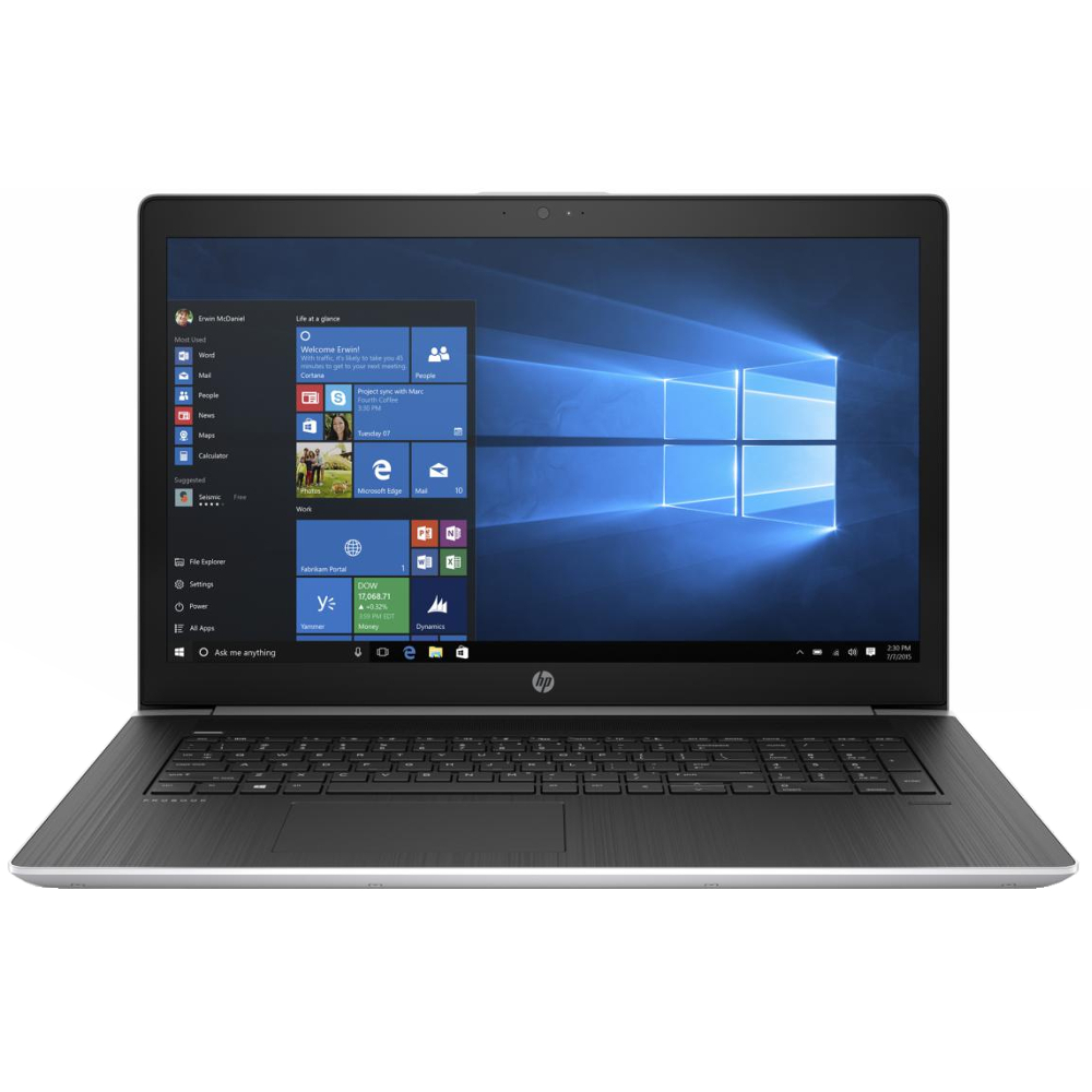 Laptop HP ProBook 470 G5, Intel® Core™ i7-8550U, 8GB DDR4, SSD 256GB, nVidia GeForce 930MX 2GB, Windows 10 Pro