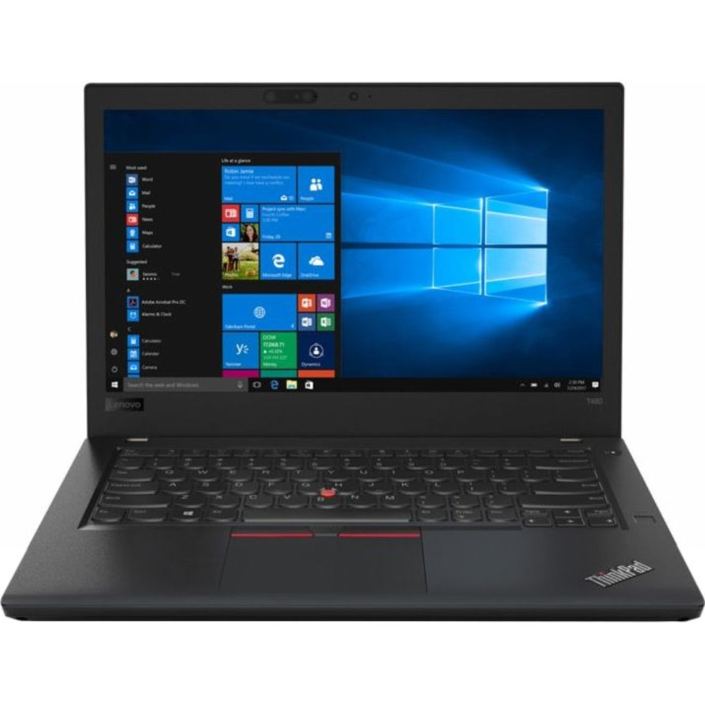 Laptop Lenovo ThinkPad T480, Intel&#174; Core&trade; i7-8550U, 16GB DDR4, SSD 512GB, Intel&#174; HD Graphics, Windows 10 Pro, Negru