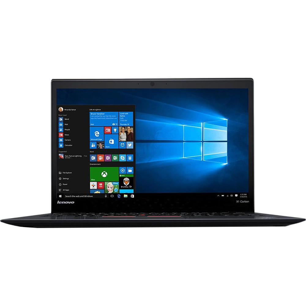 Laptop Lenovo ThinkPad X1 Carbon 3, Intel Core i7-8550U, 16GB DDR3, SSD 1TB, Intel UHD Graphics, Windows 10 Pro