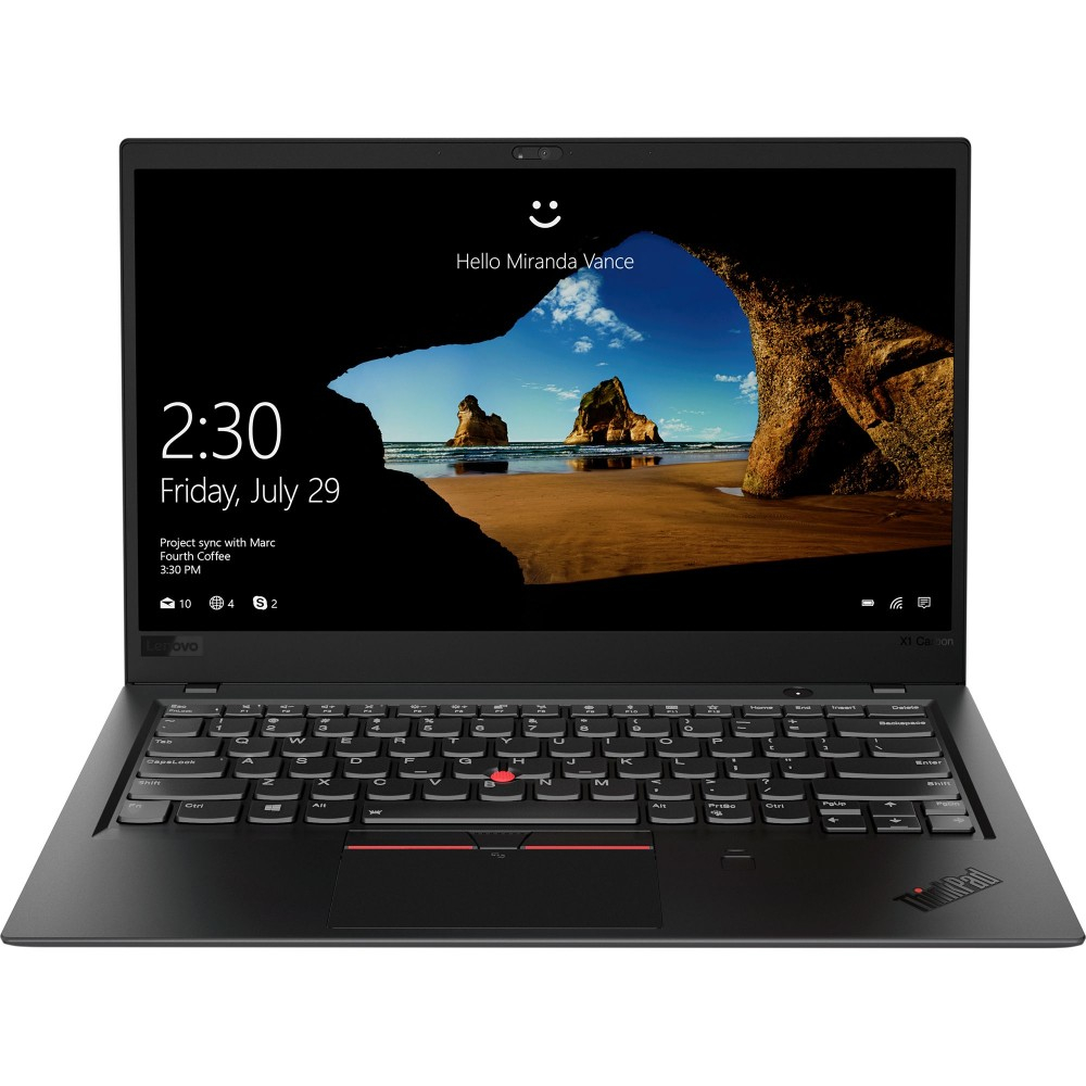 Laptop Lenovo ThinkPad X1 Carbon 6th, Intel Core i7-8550U, 16GB DDR3, SSD 512TB, Intel HD Graphics, Windows 10 Pro