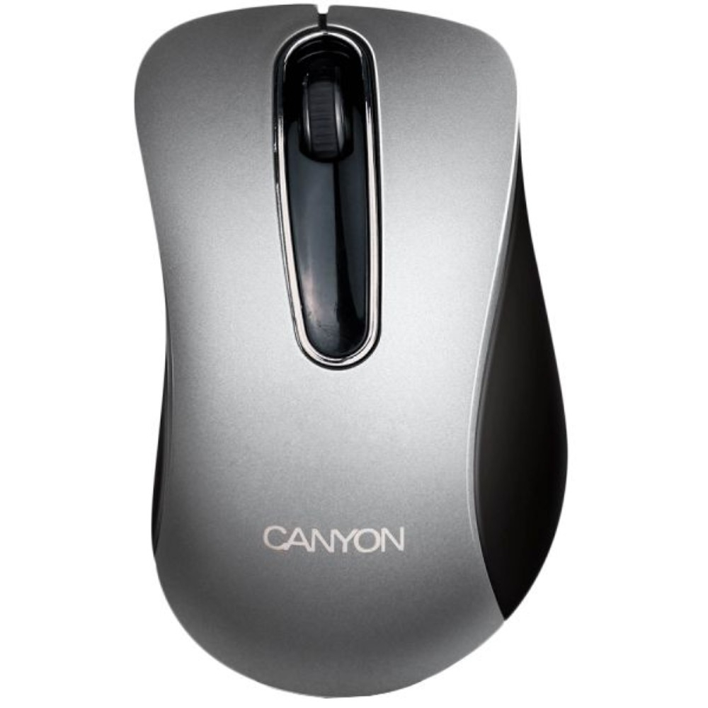 Mouse USB Canyon CNE-CMS3, Argintiu