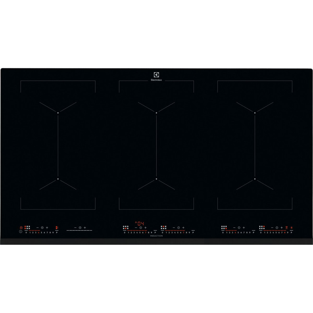 Plita incorporabila Electrolux EIV9467, Inductie, 6 zone de gatit