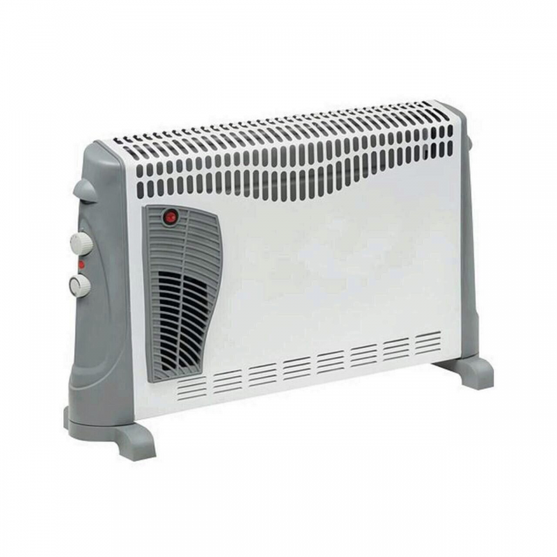 Convector Strend Pro EO-008.T, putere 2000/1250/750W, Turbo, Alb