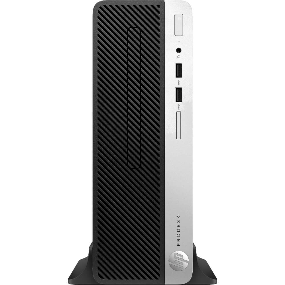 Sistem Desktop PC HP ProDesk 400 G5 SFF, Intel® Core™ i3-8100, 8GB DDR4, SSD 256GB, Intel® UHD Graphics, Windows 10 Pro