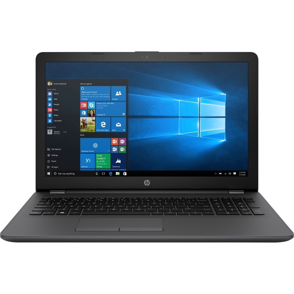 Laptop HP 250 G6, Intel Core i3-7020U, 8GB DDR4, SSD 128GB, Intel HD Graphics, Windows 10 Home