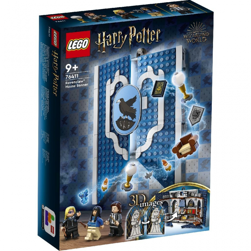 LEGO® Harry Potter™ - Banner-ul Casei Ravenclaw™ 76411, 305 piese