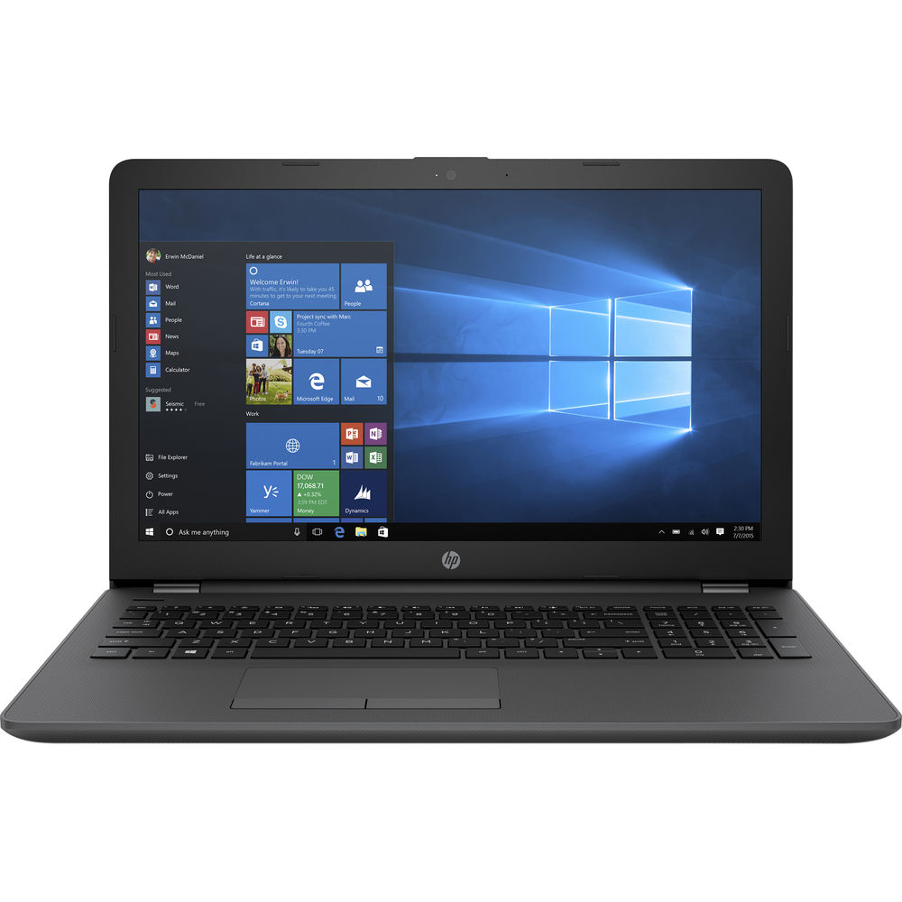 Laptop HP 250 G6, Intel® Core™ i3-7020U, 4GB DDR4, HDD 500GB, Intel® HD Graphics, Windows 10 Pro