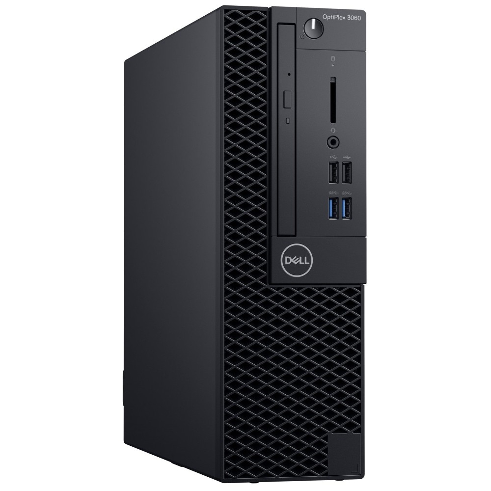 Sistem Desktop PC Dell OptiPlex 3060 SFF, Intel Core i3-8100, 4GB DDR4, SSD 128GB, Intel UHD Graphics, Ubuntu 16.04