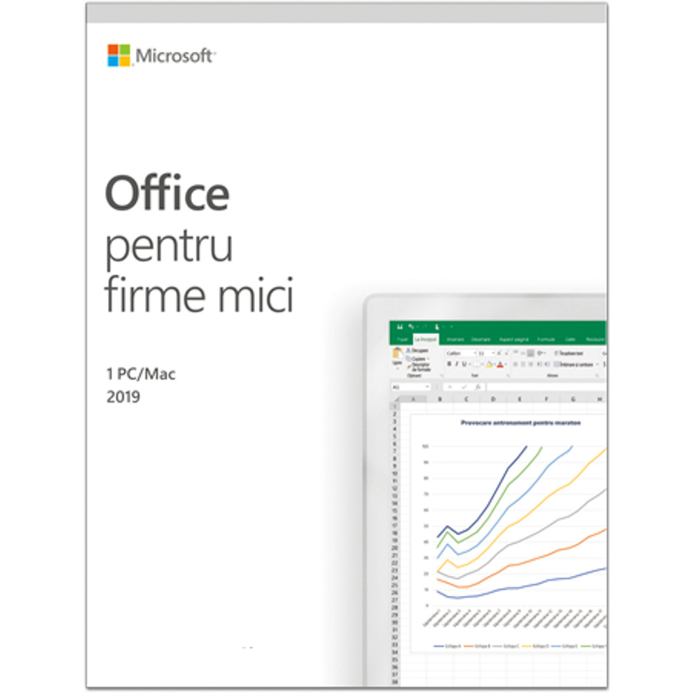 Microsoft Office 2019 PC/Mac, Home and Business, English, EuroZone Medialess