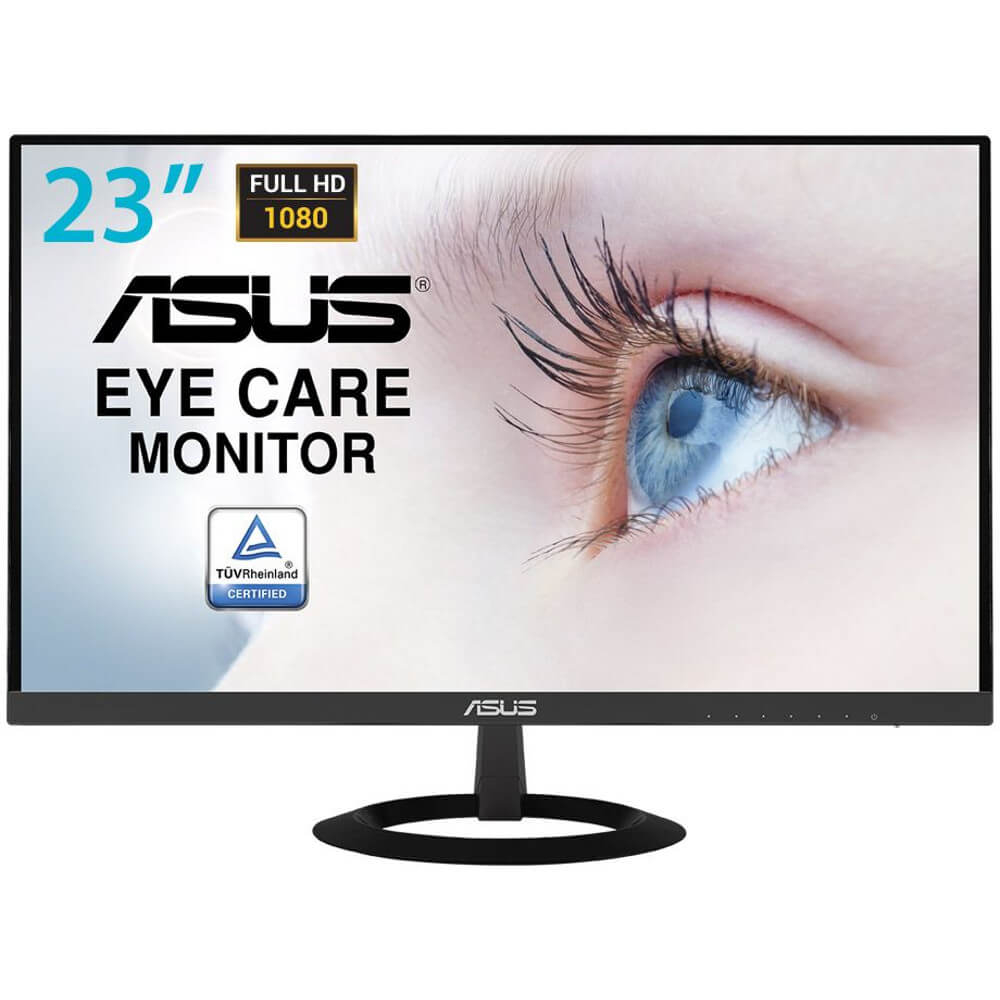 Monitor LED Asus VZ239HE, 23", Full HD, HDMI, Flicker Free, Negru