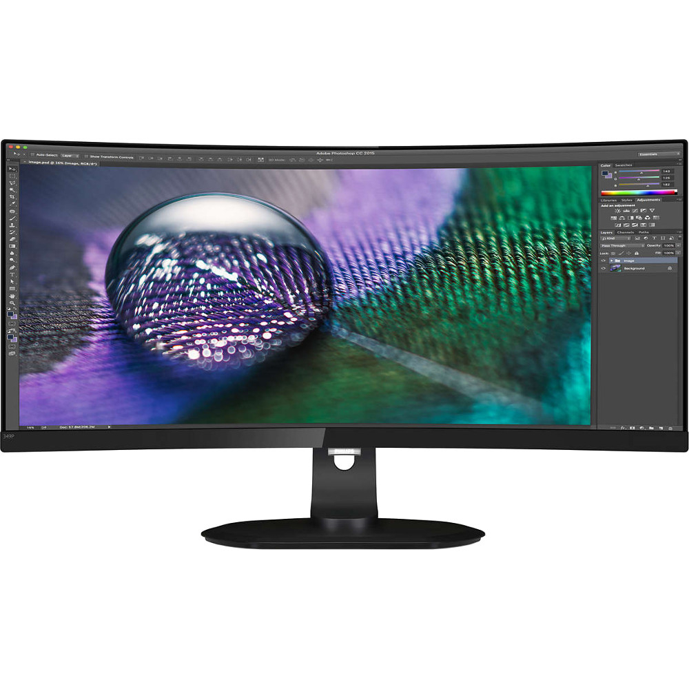 Monitor curbat LED Philips 349P7FUBEB, 34