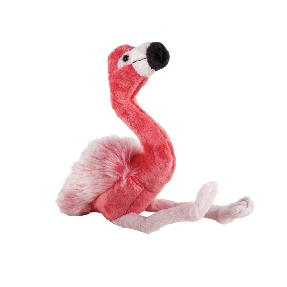 Jucarie de plus Momki pasare flamingo, 24 cm