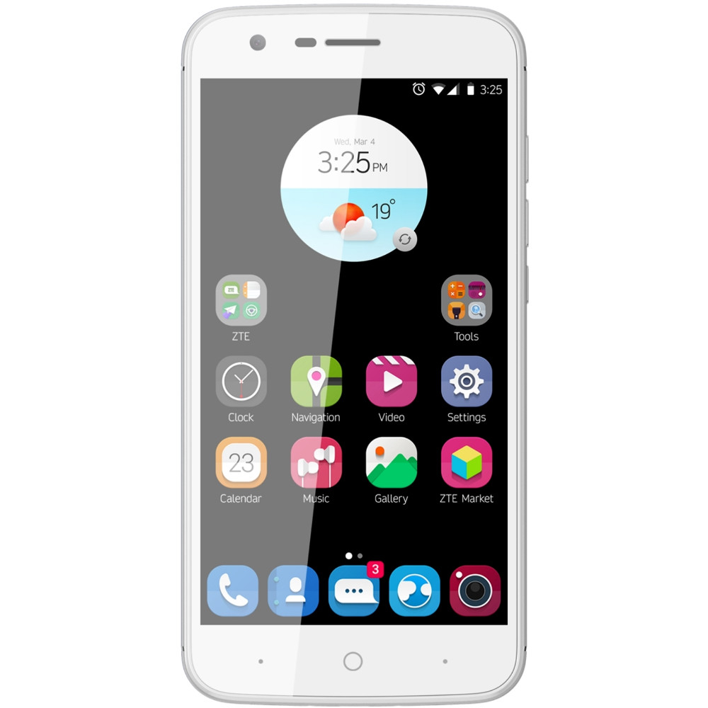 Telefon mobil ZTE Blade V8 Lite, 16GB, Dual SIM, Argintiu