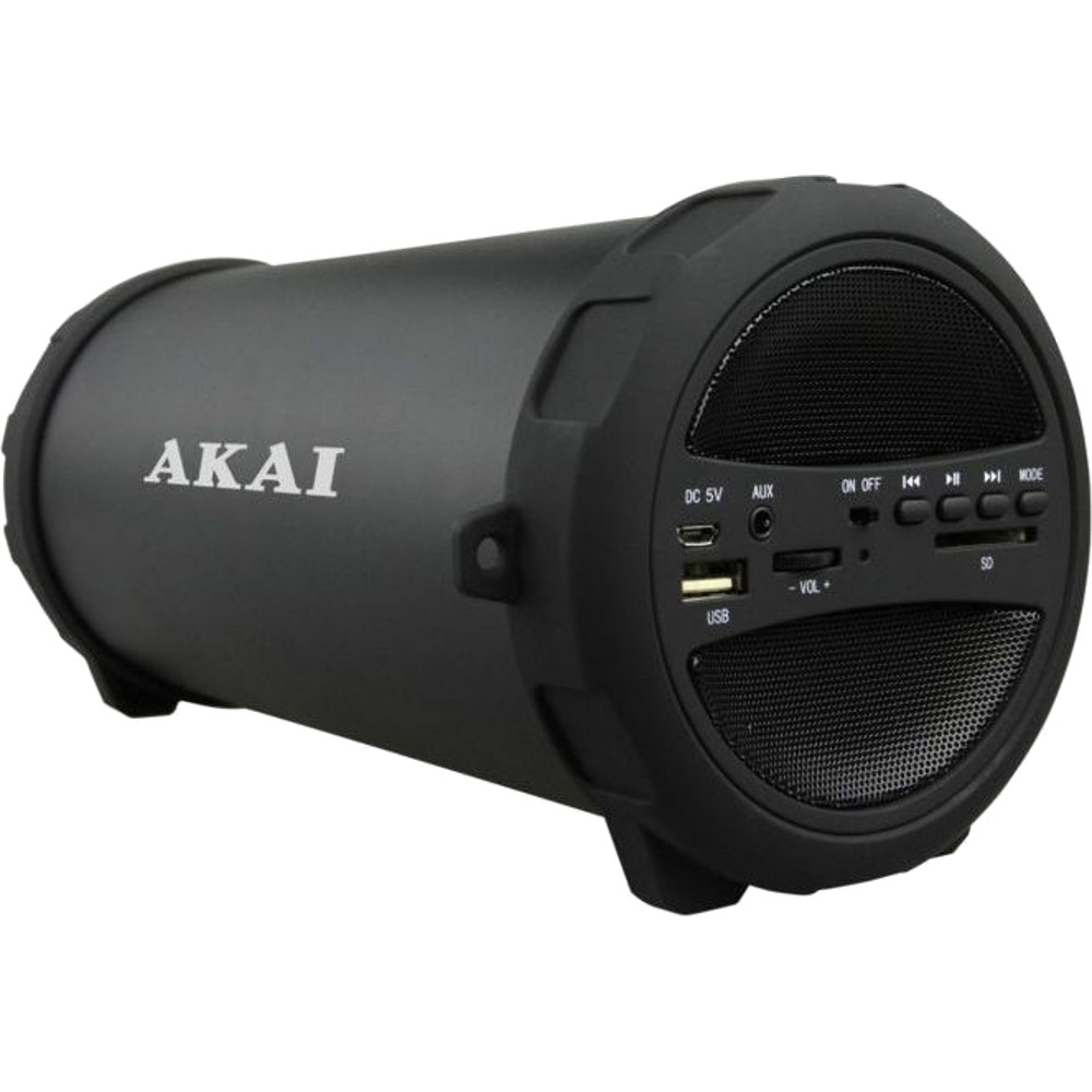 Boxa portabila Akai ABTS-12C, Bluetooth, Negru