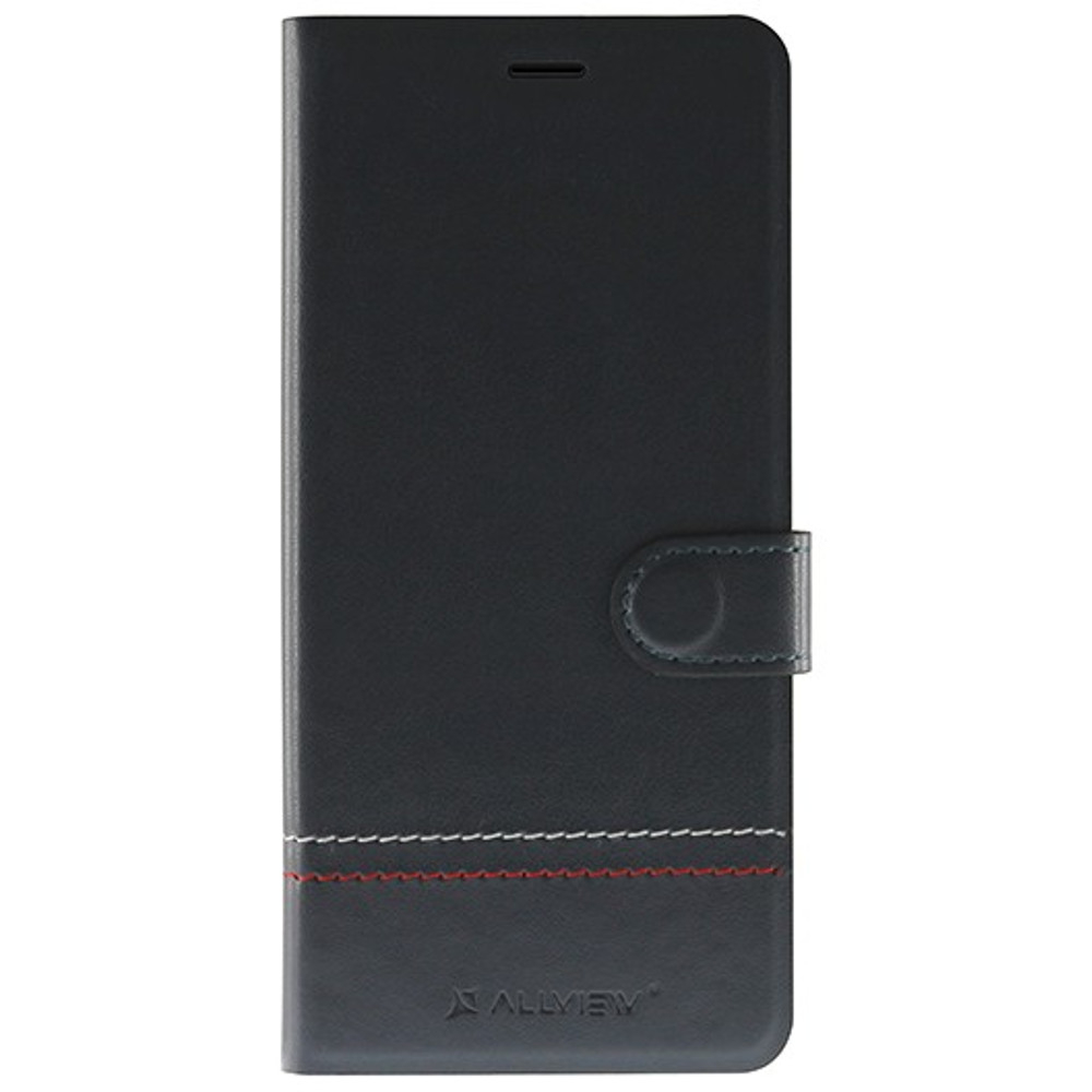 Husa Flip Cover Allview pentru A10 Plus, Negru