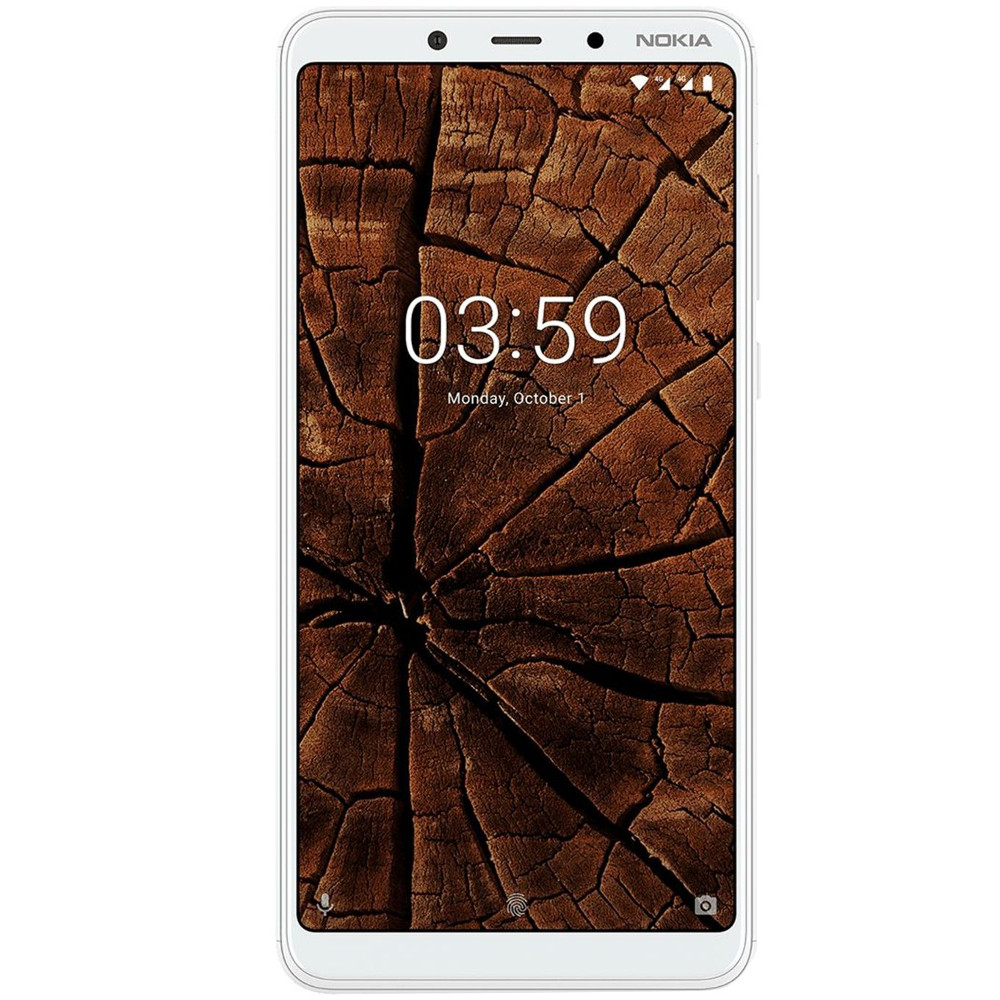 Telefon mobil Nokia 3.1 Plus 2018, 32GB, Dual SIM, Alb