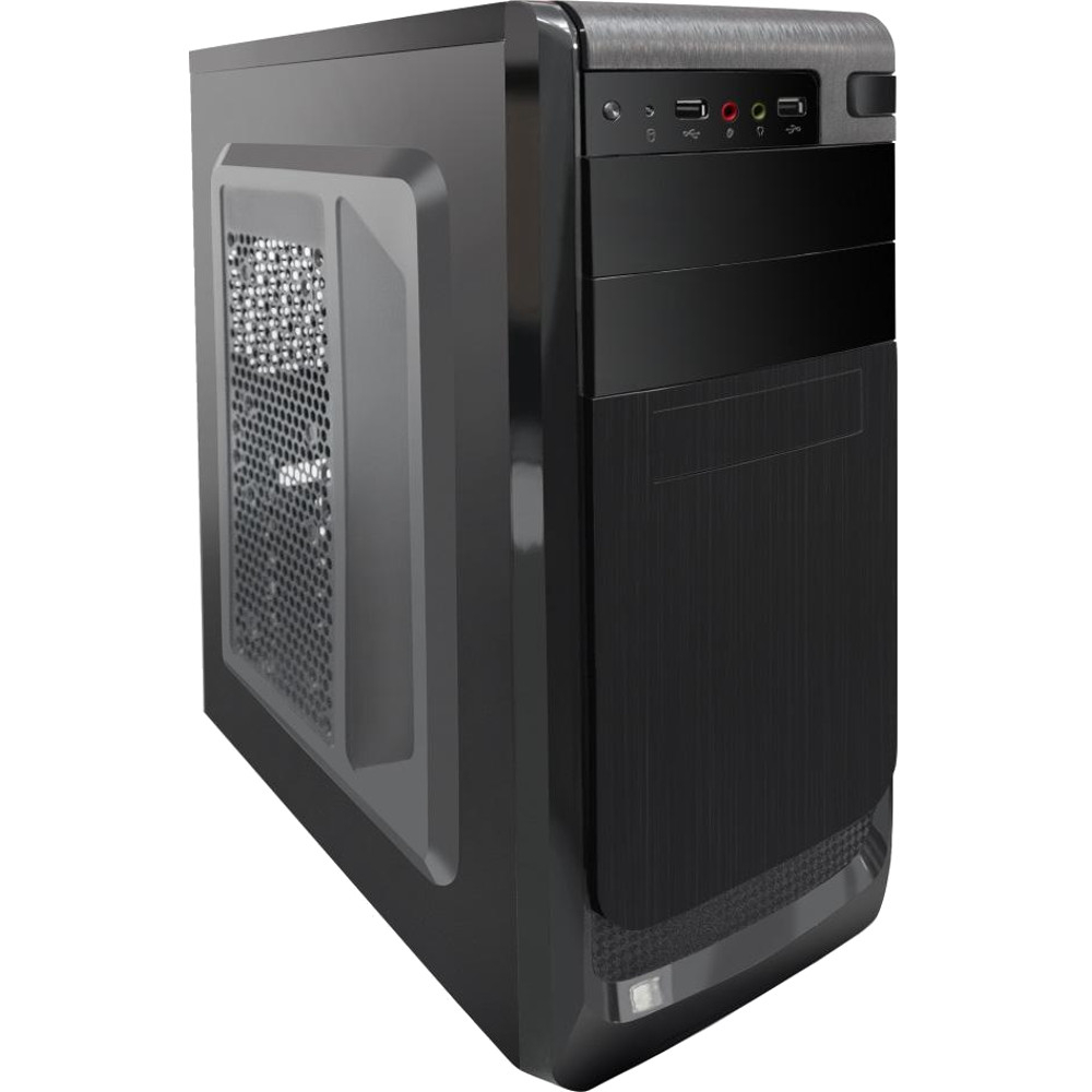 Sistem Desktop PC Serioux, Intel Core i3-8100, 4GB DDR4, HDD 1TB, DVD-RW, Intel UHD Graphics, Free DOS