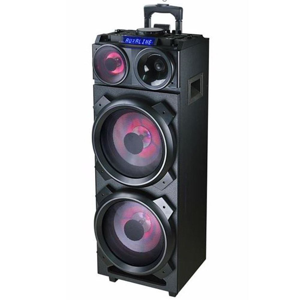 Sistem audio Akai DJ-3210, Bluetooth, 150W, Negru