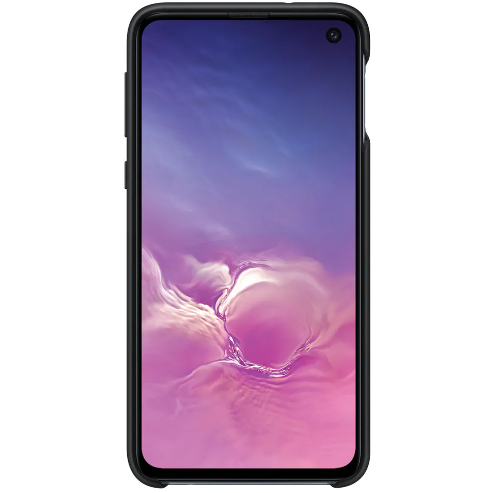 Carcasa de protectie Samsung Silicone pentru Galaxy S10e, Negru