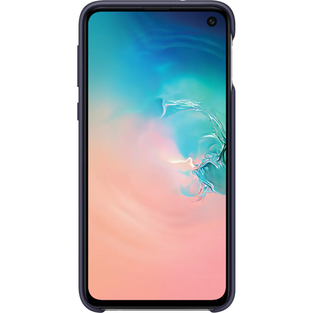 Carcasa de protectie Samsung Silicone pentru Galaxy S10e, Albastru