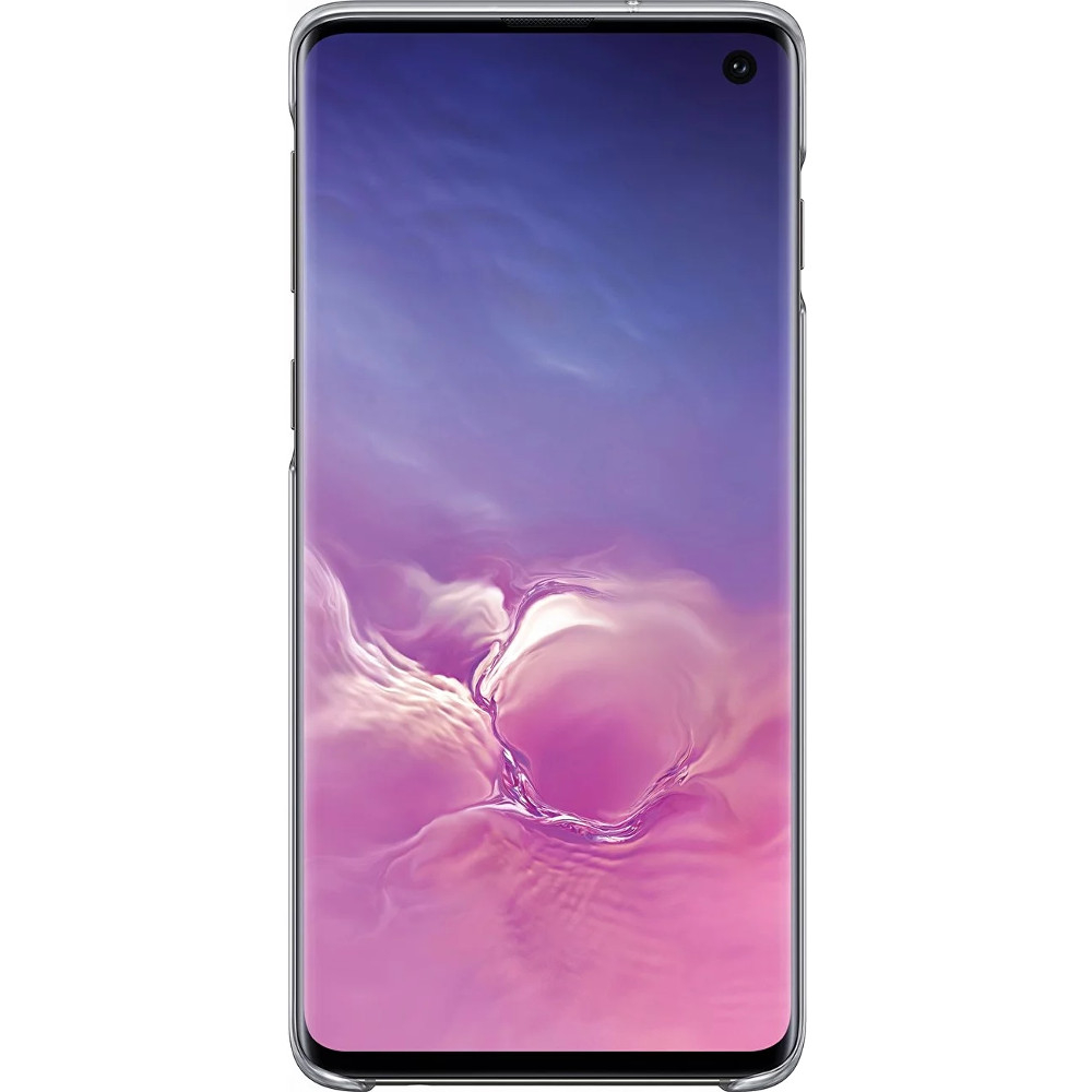 Carcasa de protectie Samsung Clear Cover pentru Galaxy S10, Transparent