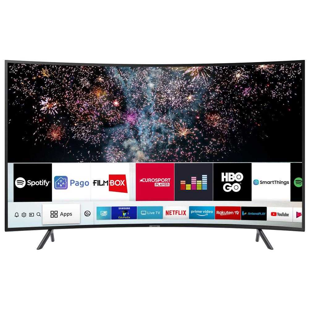 televizor led curbat smart samsung, 101 cm, 40ku6172, 4k ultra hd Televizor curbat, Smart LED, Samsung 49RU7302, 123 cm, Ultra HD 4K