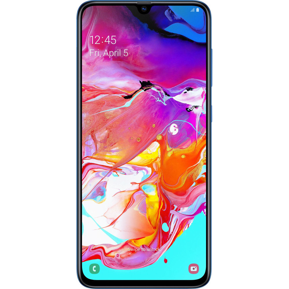 Telefon mobil Samsung Galaxy A70, 128GB, 6GB, Dual SIM, Albastru