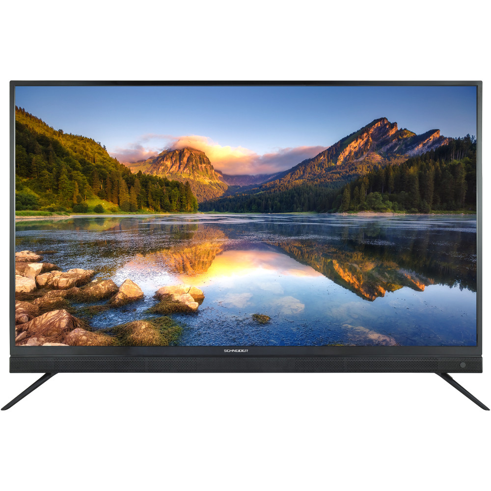 Televizor Smart LED, Schneider 43SCU712K, 109 cm, Ultra HD 4K, Android