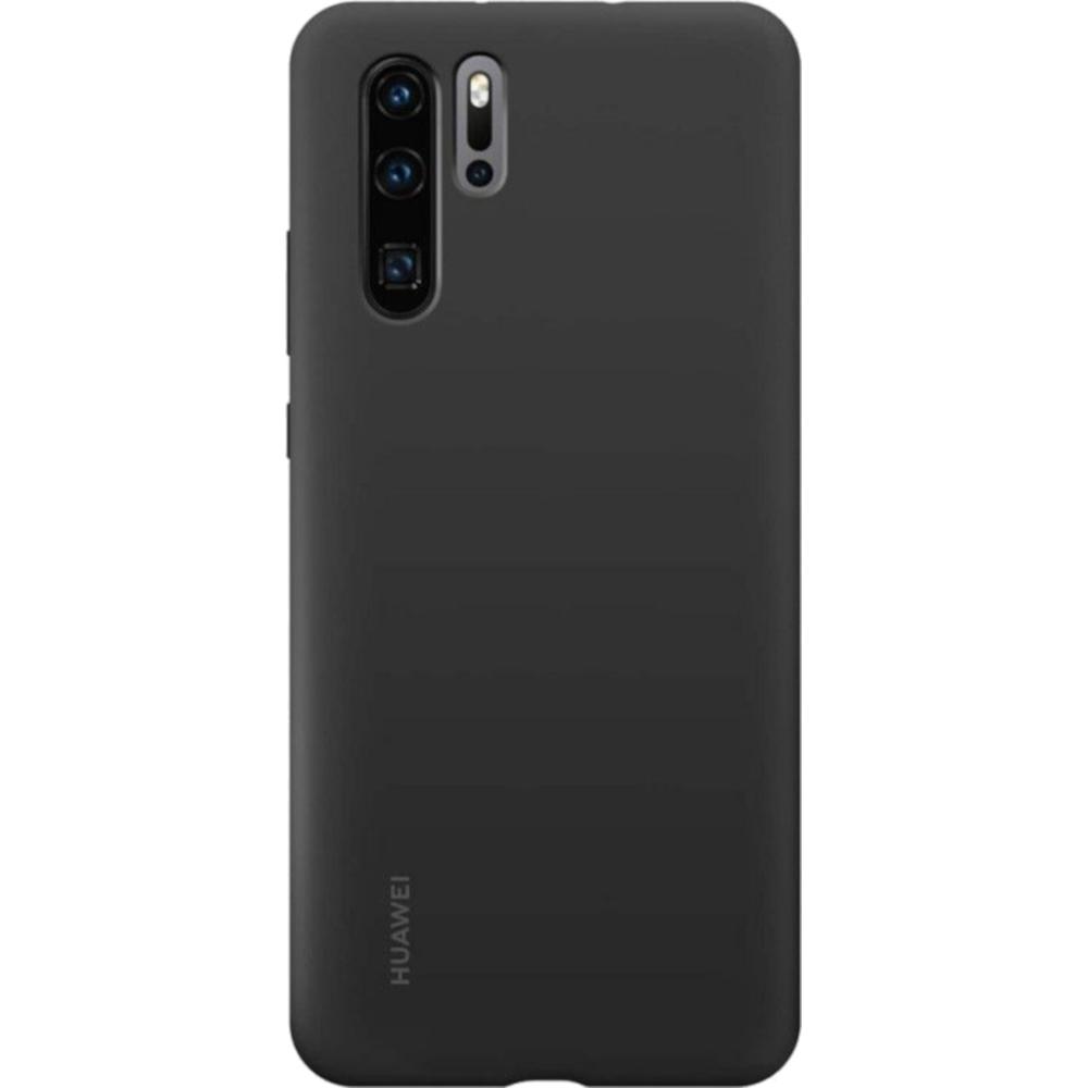 Husa de protectie Huawei Silicone pentru P30 Pro, Negru