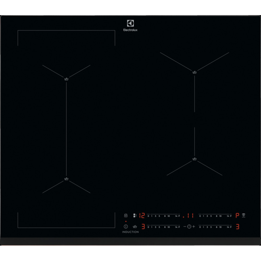 Plita incorporabila Electrolux EIS62449, Inductie, 4 zone de gatit