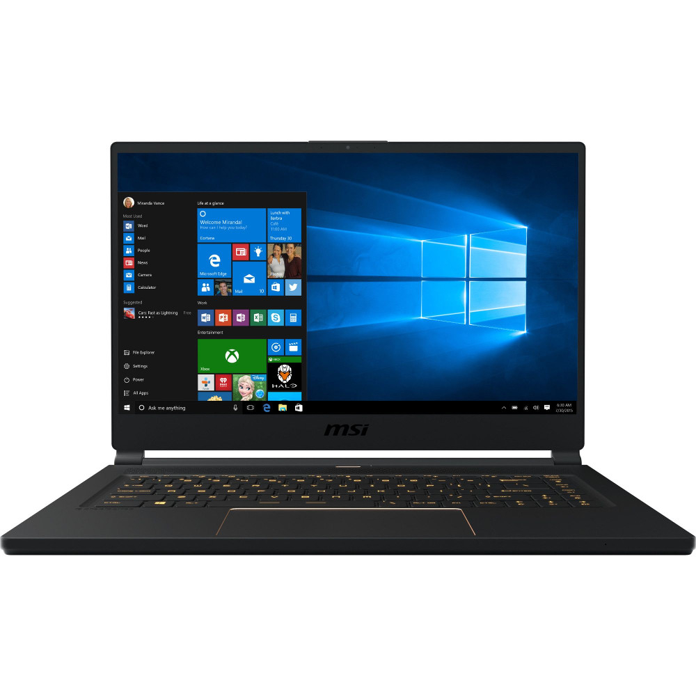 Laptop Gaming MSI GS65 Stealth 8SF-227RO, Intel® Core™ i7-8750H, 16GB DDR4, SSD 512GB, nVIDIA GeForce RTX 2070 8GB, Windows 10 Home