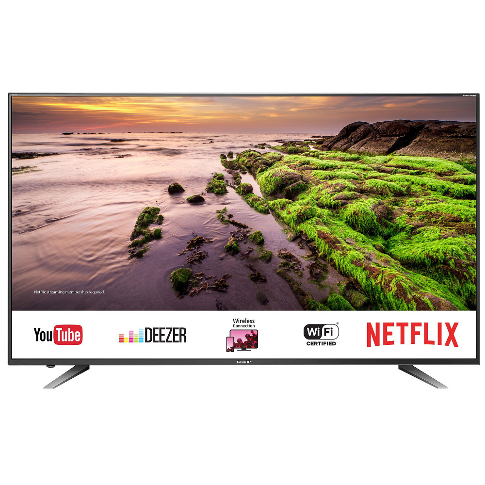 Televizor Smart LED, Sharp 70UI7652E, 177 cm, Ultra HD 4K