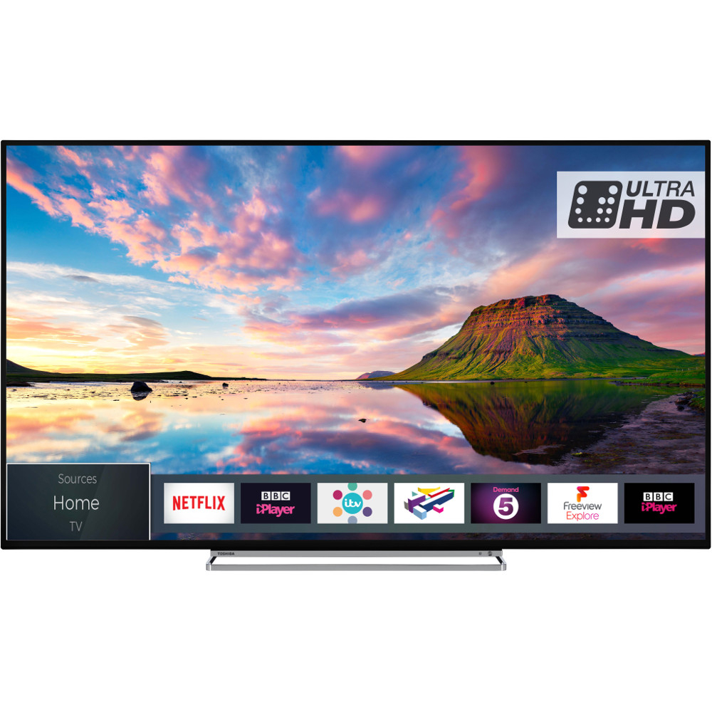 Televizor Smart LED, Toshiba 43U5863DG, 109 cm, Ultra HD 4K